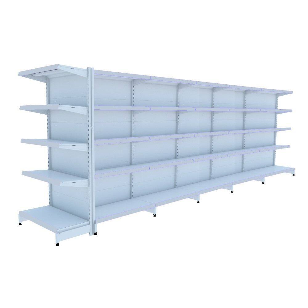Gondola Centro 170 Fit Ate 5 Metros 1 Ponta Branco 55b Sp Et