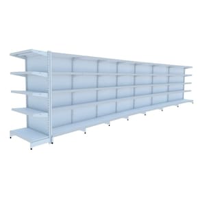 Gondola Centro 170 Fit Ate 7 Metros 1 Ponta Branco 75b Sp Et
