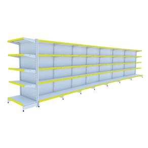 Gondola Centro 170 Fit Ate 7 Metros 1 Ponta Branco 75b Pe Am