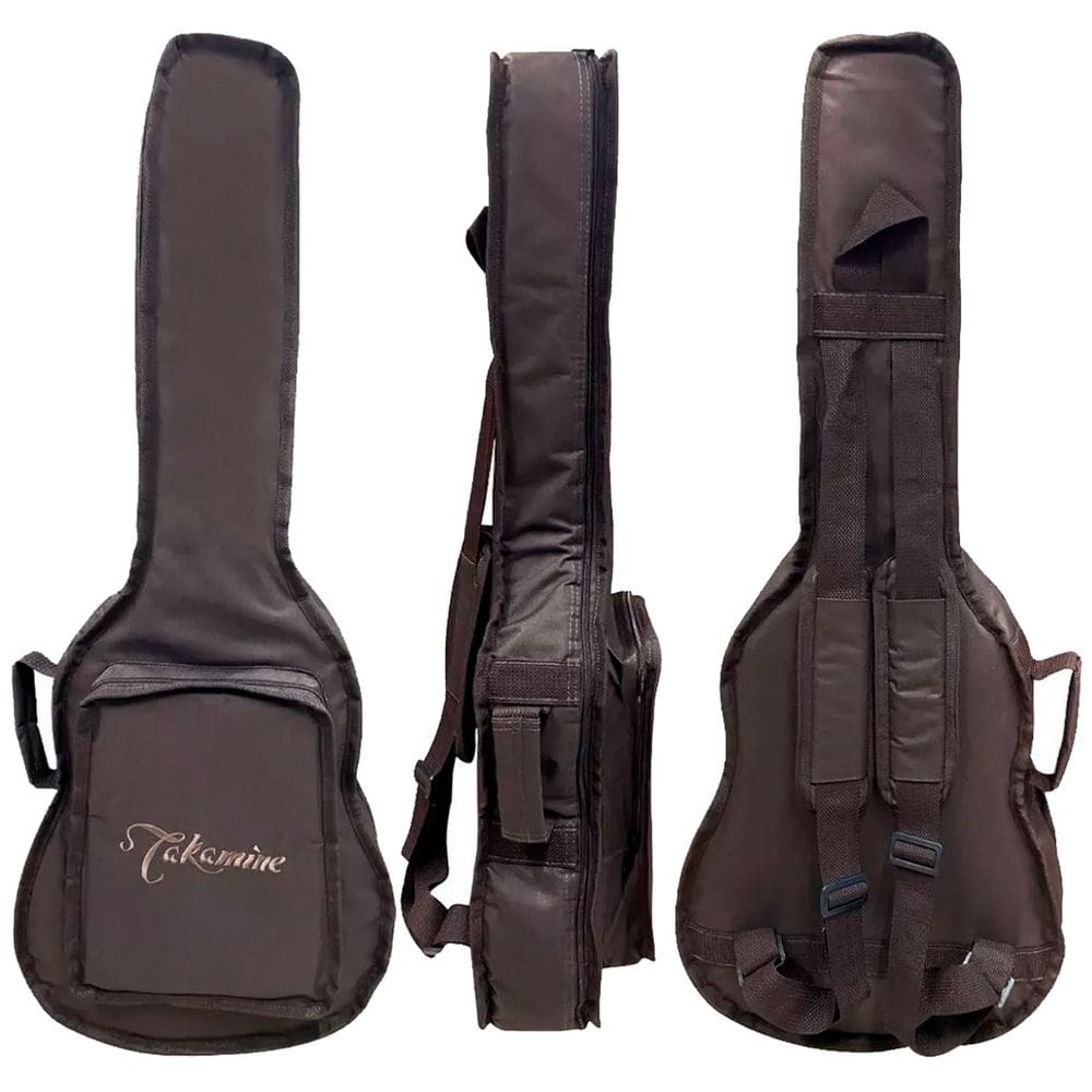 Bag Capa Acolchoada Para Violão Baby Cargo Takamine Marrom