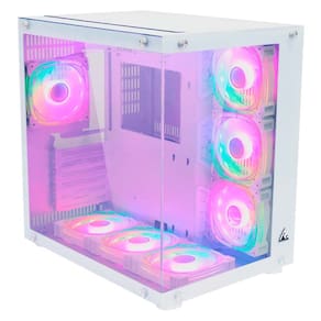Pc Gamer Amd Ryzen 5 5600Gt 16Gb 3200Mhz (Radeon Vega 7) Ssd 480Gb M.2, 500W 80 Plus, Gabinete C/ 10 Fans Argb + Controladora, Neologic - Nli87548