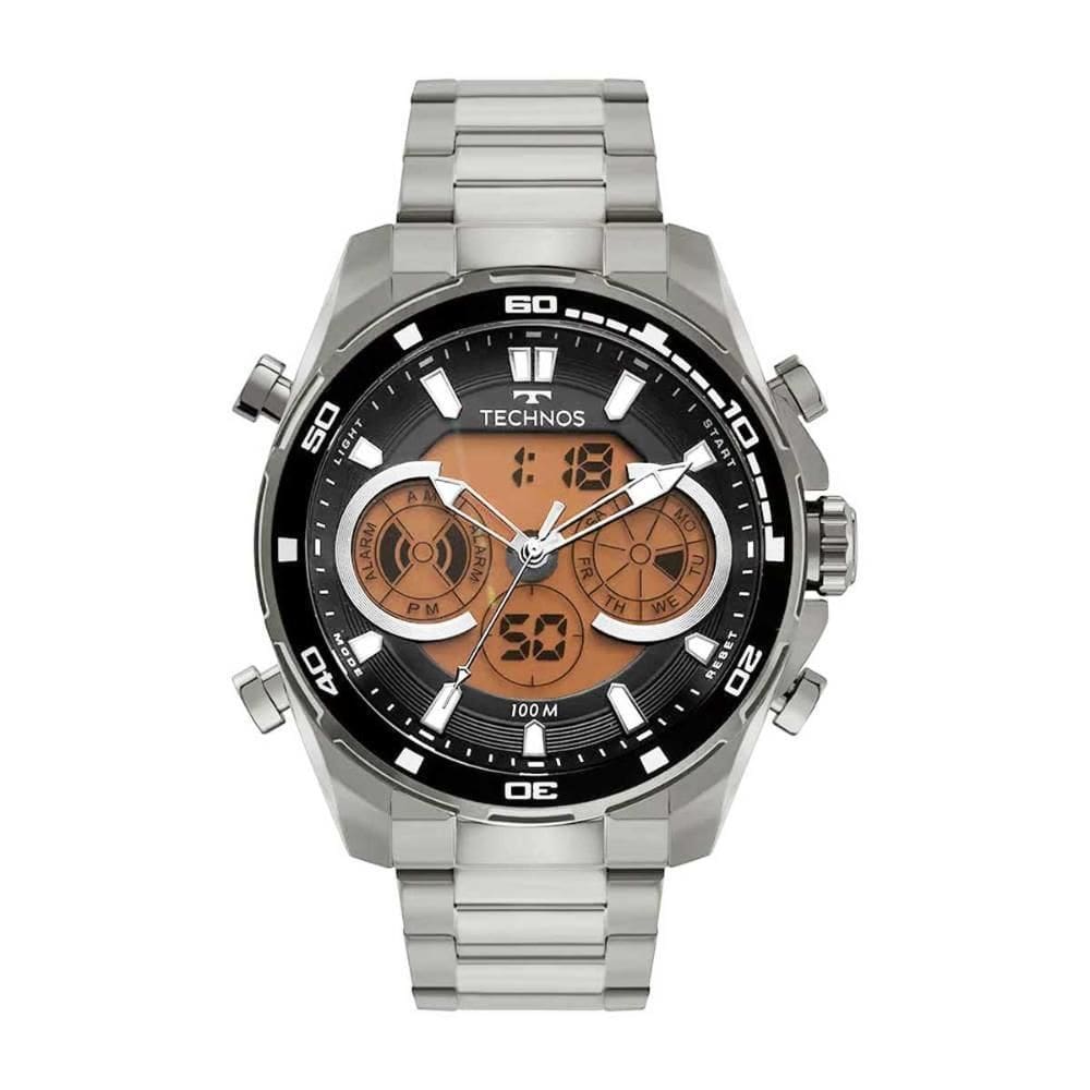 Relógio Masculino Technos Performance Bj3530Ae/1P Prata