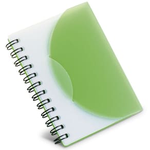 Mini Caderneta 8X11Cm 80 Folhas Sem Pauta - Verde Claro
