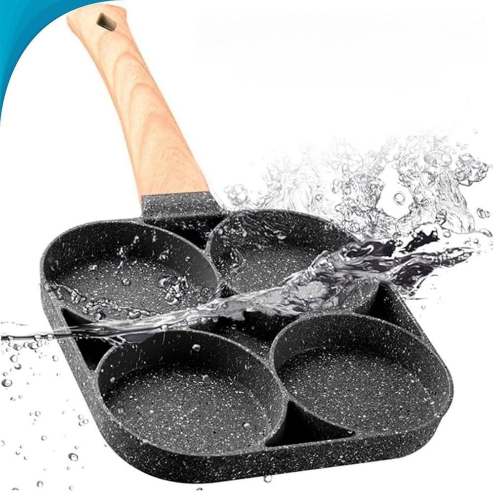 Panela 4 Compartimentos Antiaderente Cozinhar E Fritar Dia