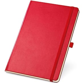 Caderneta 13,7X21Cm 80 Fls Sem Pauta Notes Topget - Vermelho