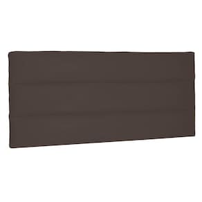 Cabeceira Painel Estofada Box Casal King 195cm Suede Café