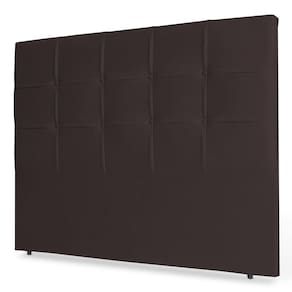 Cabeceira Cama Box Casal Fiorella 140Cm Marrom Cacau