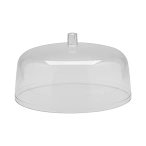 Cúpula Para Porta Bolos Festa Plástico 25Cm Natural - Ou