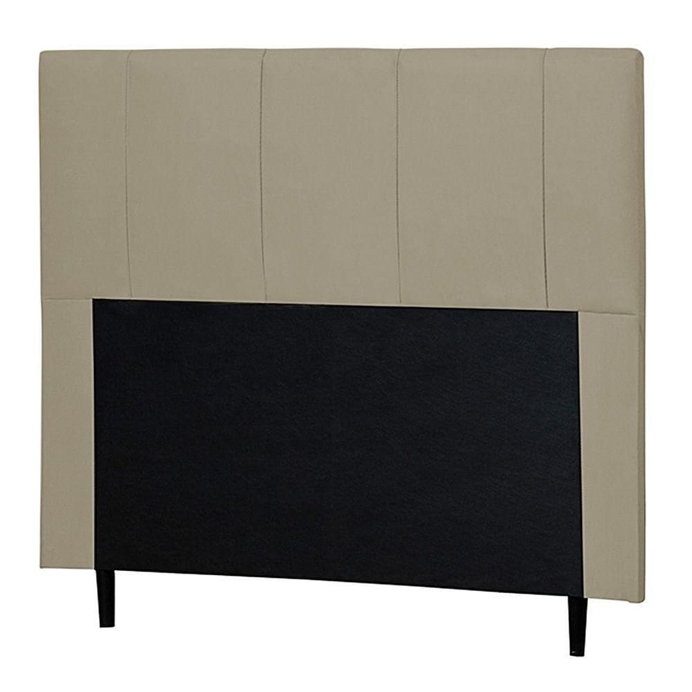 Cabeceira Cama Box Casal Donna 140Cm Corano Bege - Abmaza