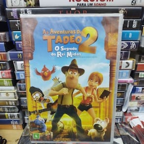 DVD As Aventuras De Tadeo 2 O Segredo Do Rei Midas