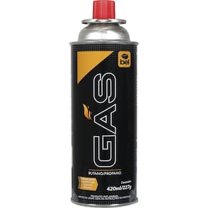 Cartucho Refil Gás Butano Propano Maçarico Lampião Fogareiro 420ml Eficiente Belfix