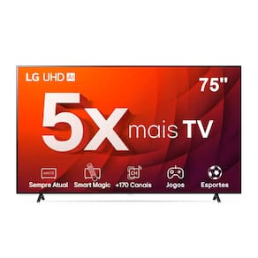 REEMBALADO: Smart TV 75 LG 4K UHD ThinQ AI 75UR8750PSA