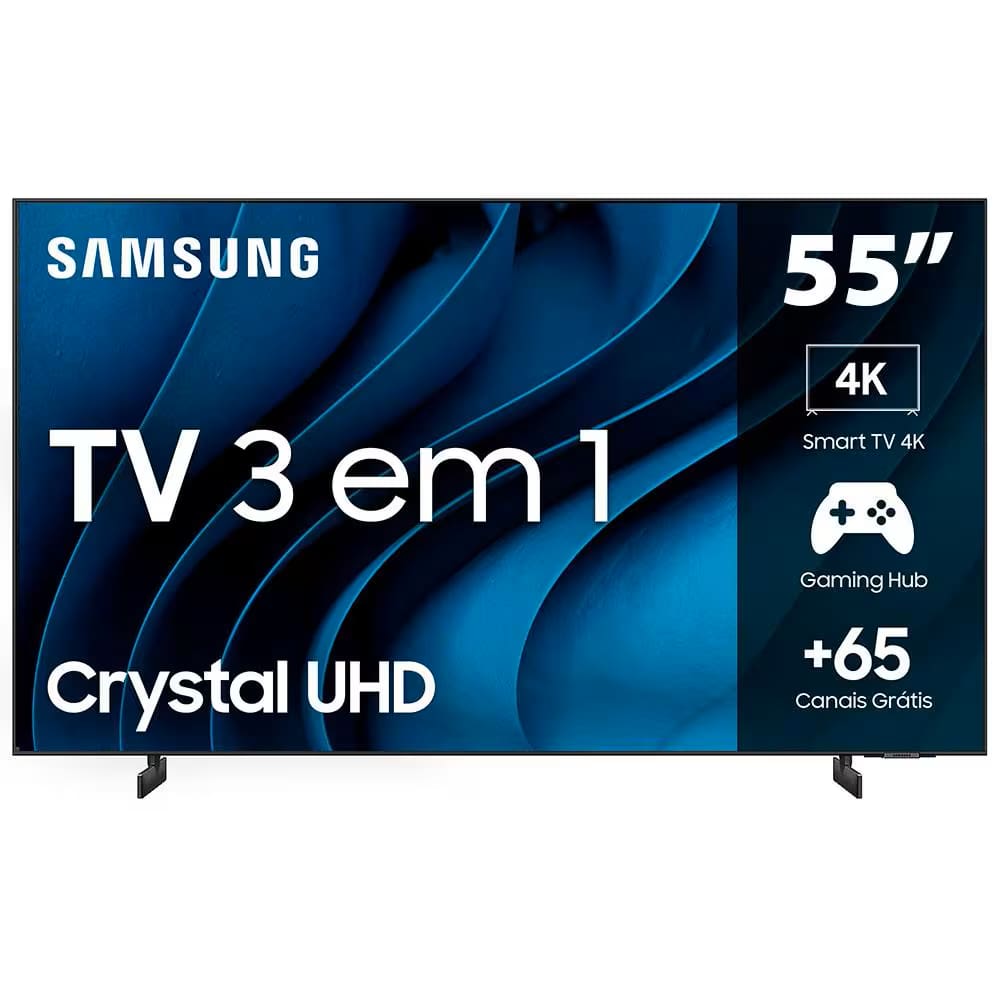 REEMBALADO: Smart TV 55 Crystal 4K Samsung CU8000