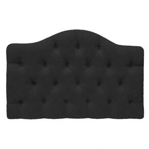 Cabeceira Suspensa Imperatriz 140 Cm Casal Corano Preto