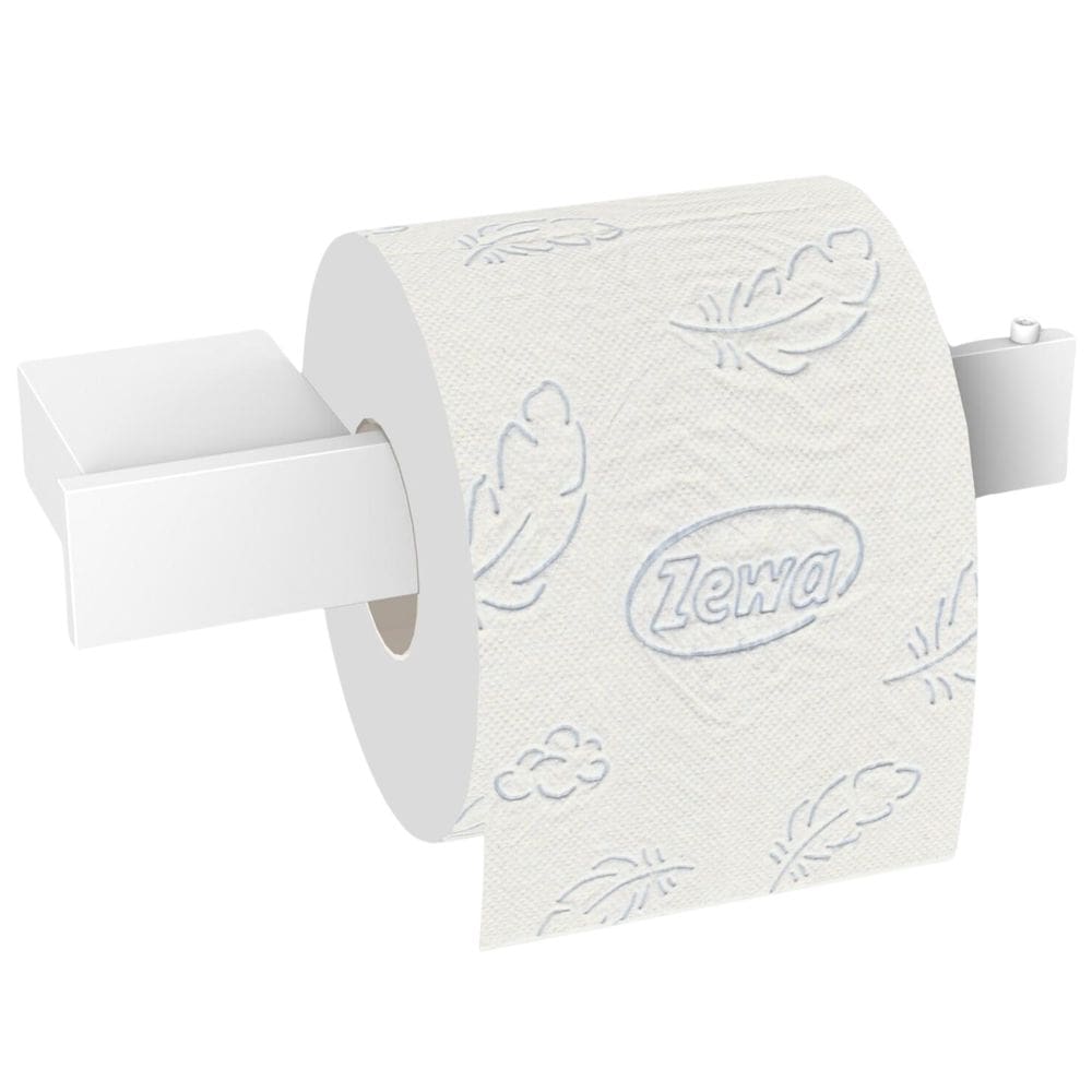 Porta Papel Higiênico Dupla Fixação Parede Branco F.Master