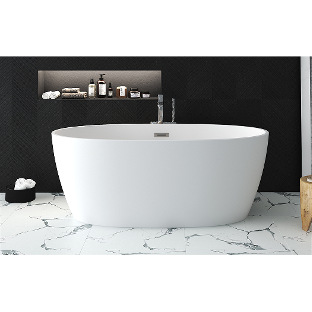 Banheira Freestanding Imersão Viena 150 Branco 1,5m PEX