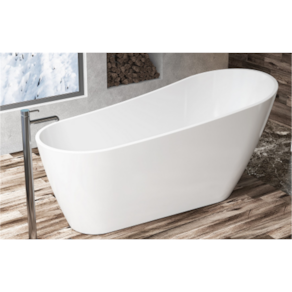 Banheira Freestanding Imersão Barcelona Branco 1,7m PEX