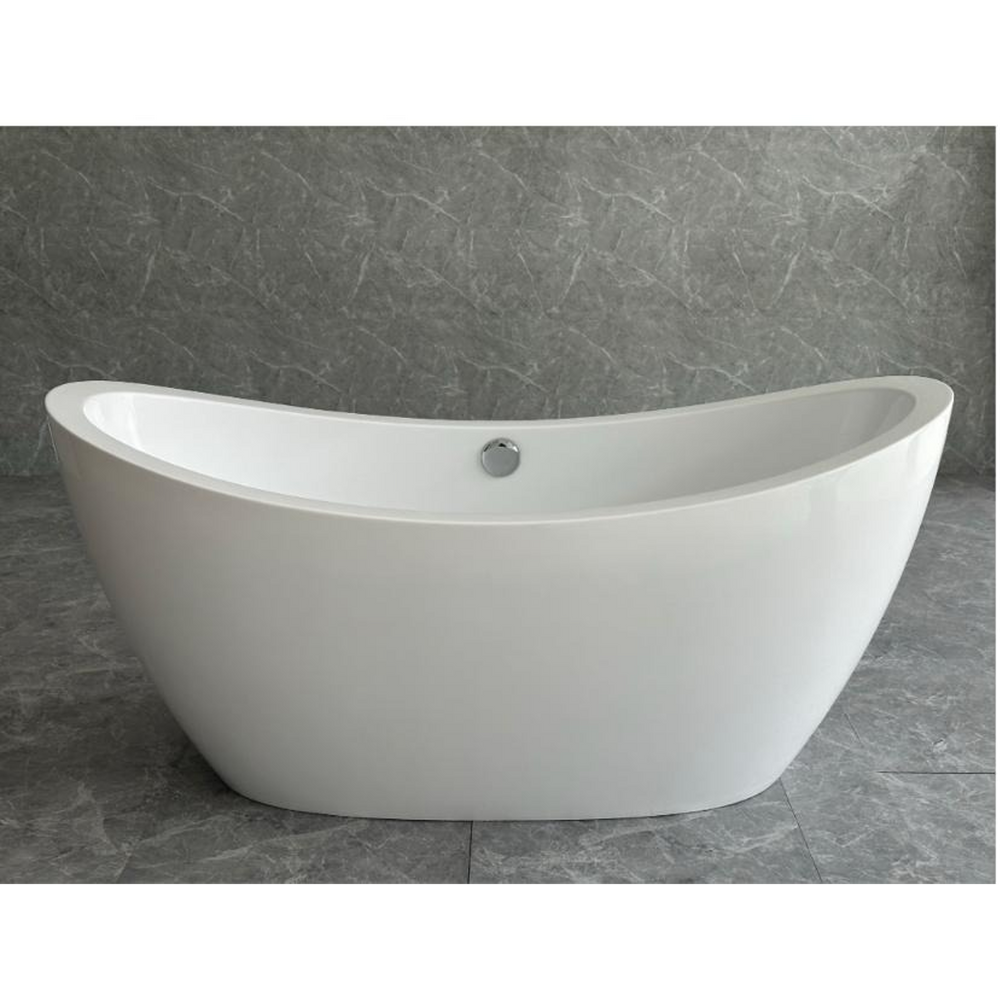Banheira Freestanding Imersão Atenas Branco 1,7m PEX