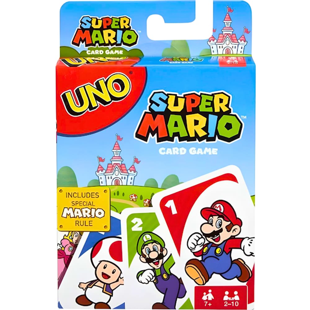 Jogo De Cartas Uno Super Mario Bros Mattel