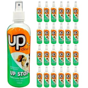 24x Educador Xixi NÃO PODE Sanitário Pet Cães Spray Limão500ml