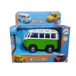 Carrinho - Modelo Da Cidade Kombi Verde TERRACO