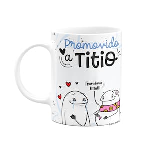 Caneca Divertida Flork - Promovido a titio