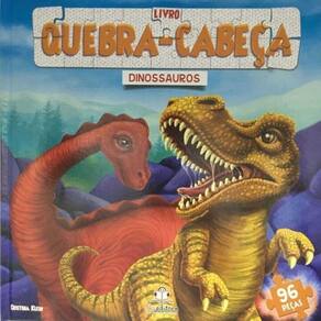 Livro Quebra-cabeca Grande - Dinossauros
