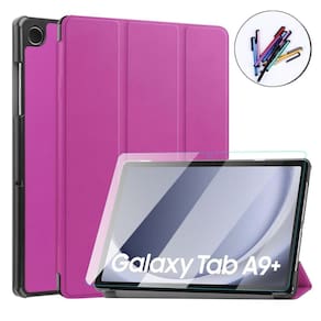 Kit Capa + Vidro + Caneta Para Tablet Samsung A9+ 11 X210