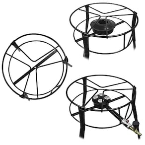 Fogareiro Flex Multifuncional Gás/Álcool Kit Completo Roa