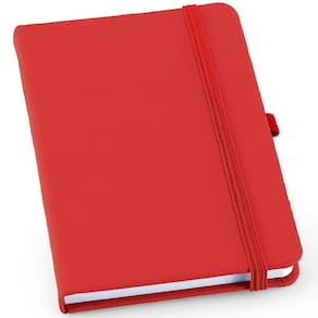 Caderneta 12X17Cm 80 Folhas Sem Pauta Way Topget - Vermelho