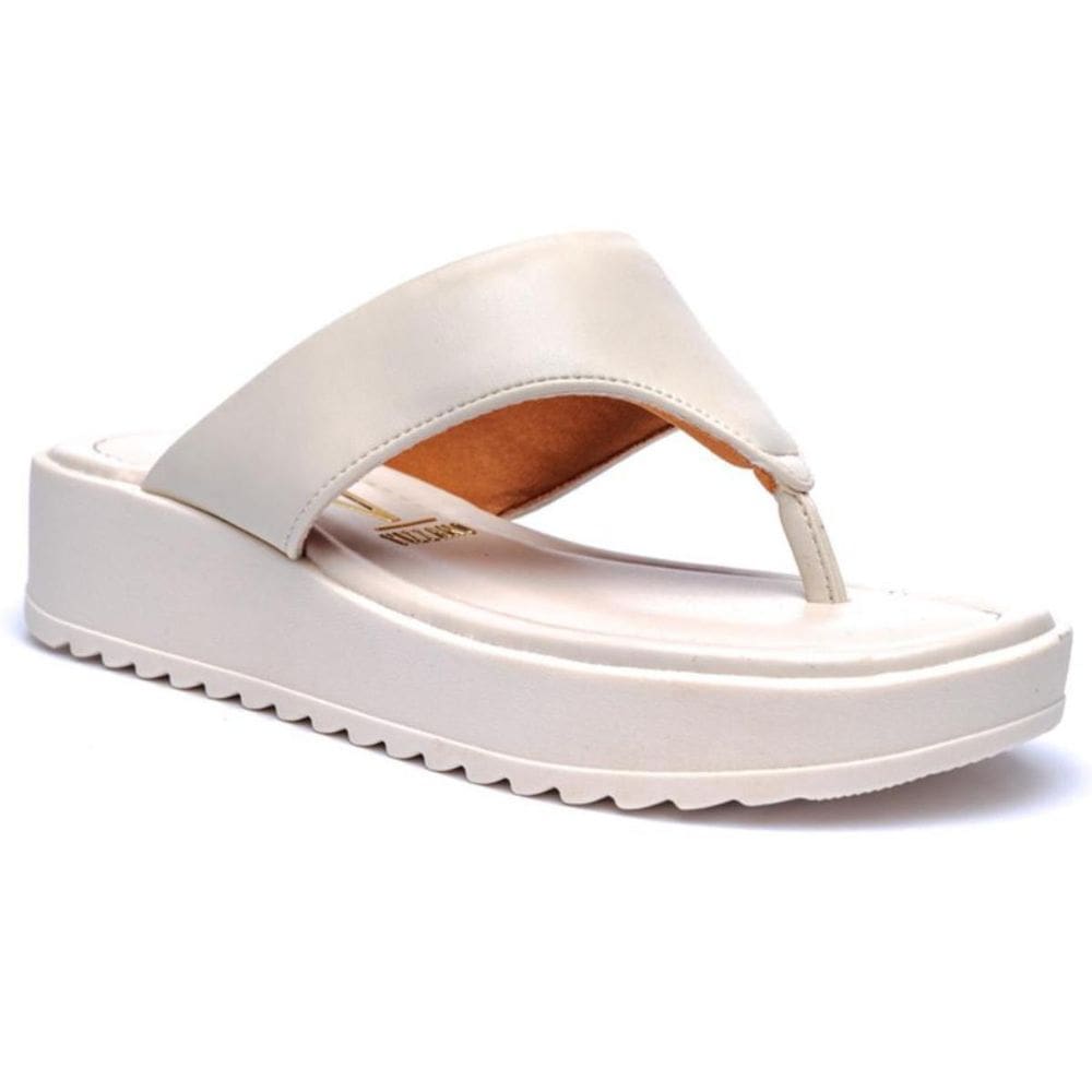 Chinelo Vizzano Flat Feminino - Branco