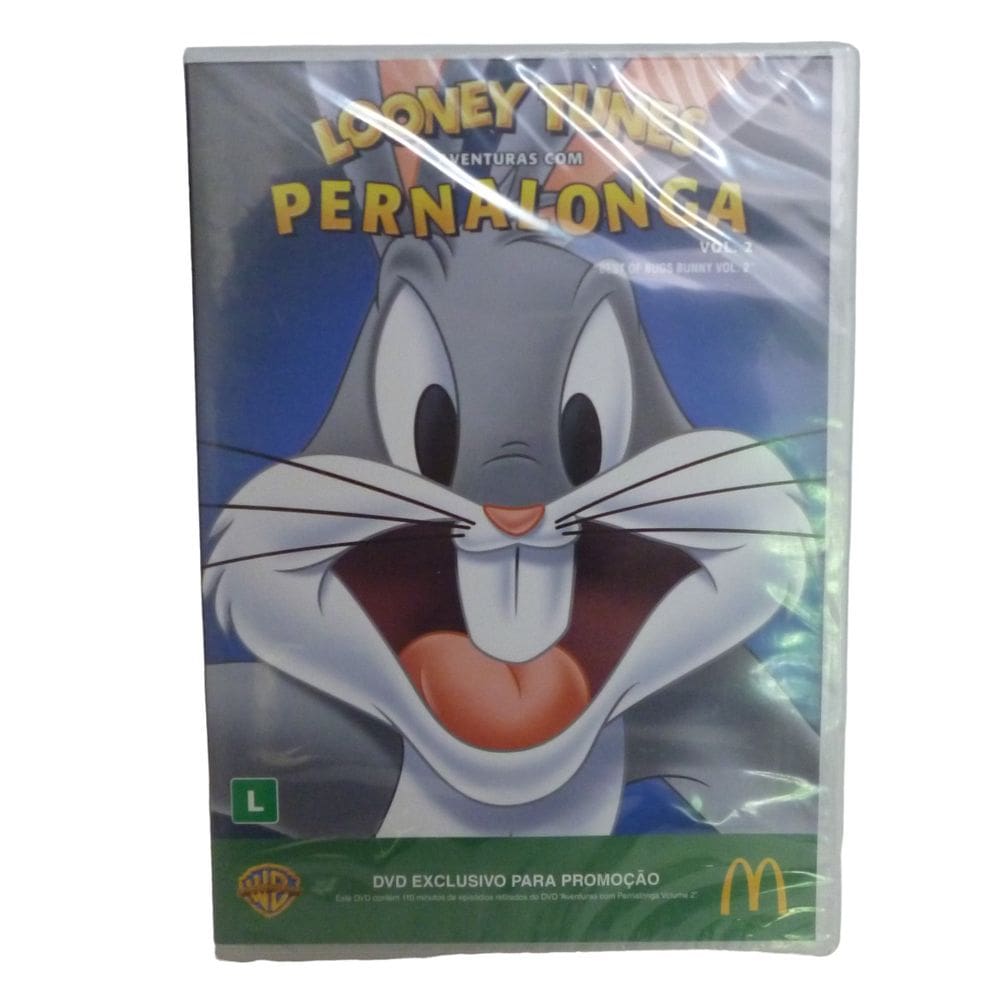 DVD Looney Tunes Aventuras com Pernalonga Vol.2