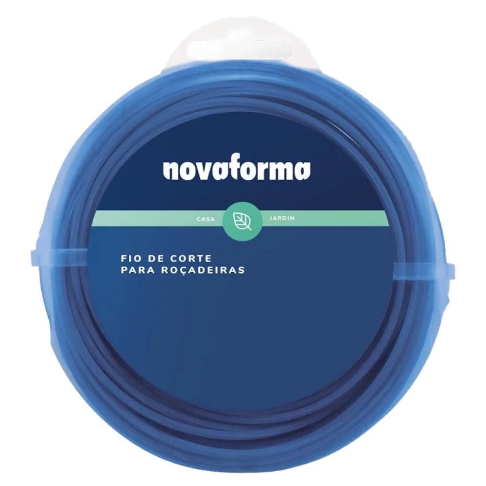 Fio De Corte Para Roçadeira Redondo 3.0mm 20 Metros Nova Forma
