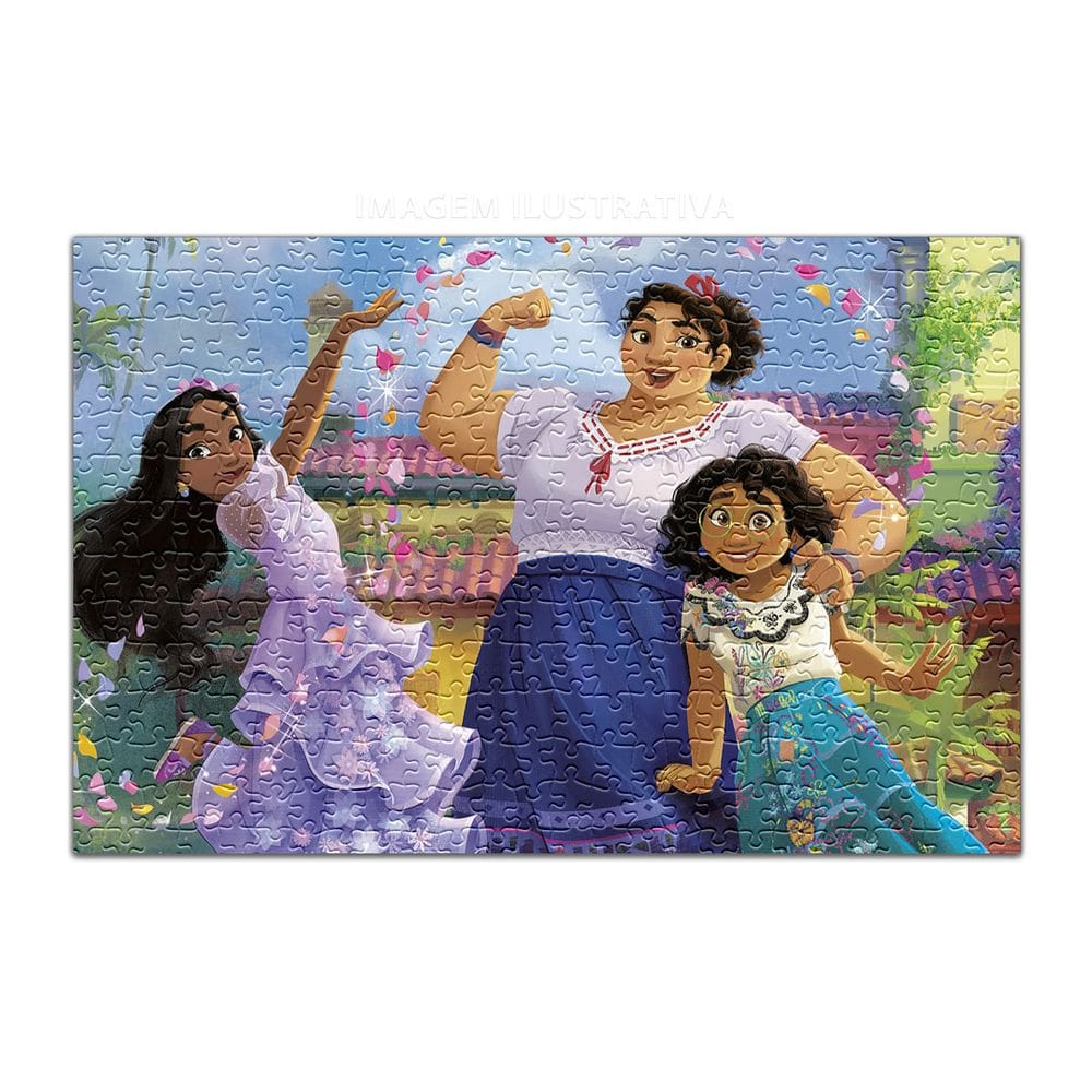 Quebra-cabeça Personalizado Disney Encanto 006 120 Peças