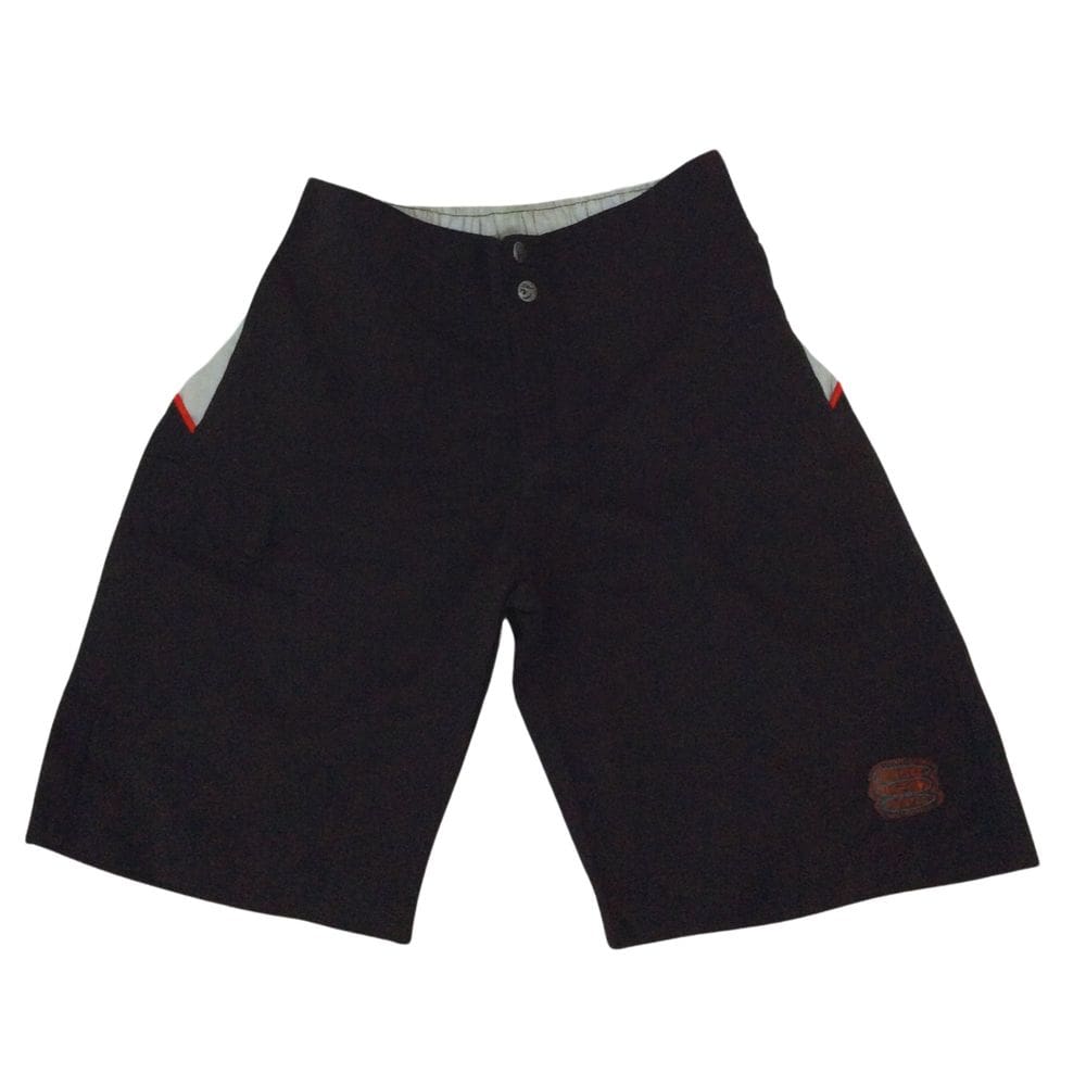 Bermuda Tactel infantil masc Vrasalon Preto/cinza