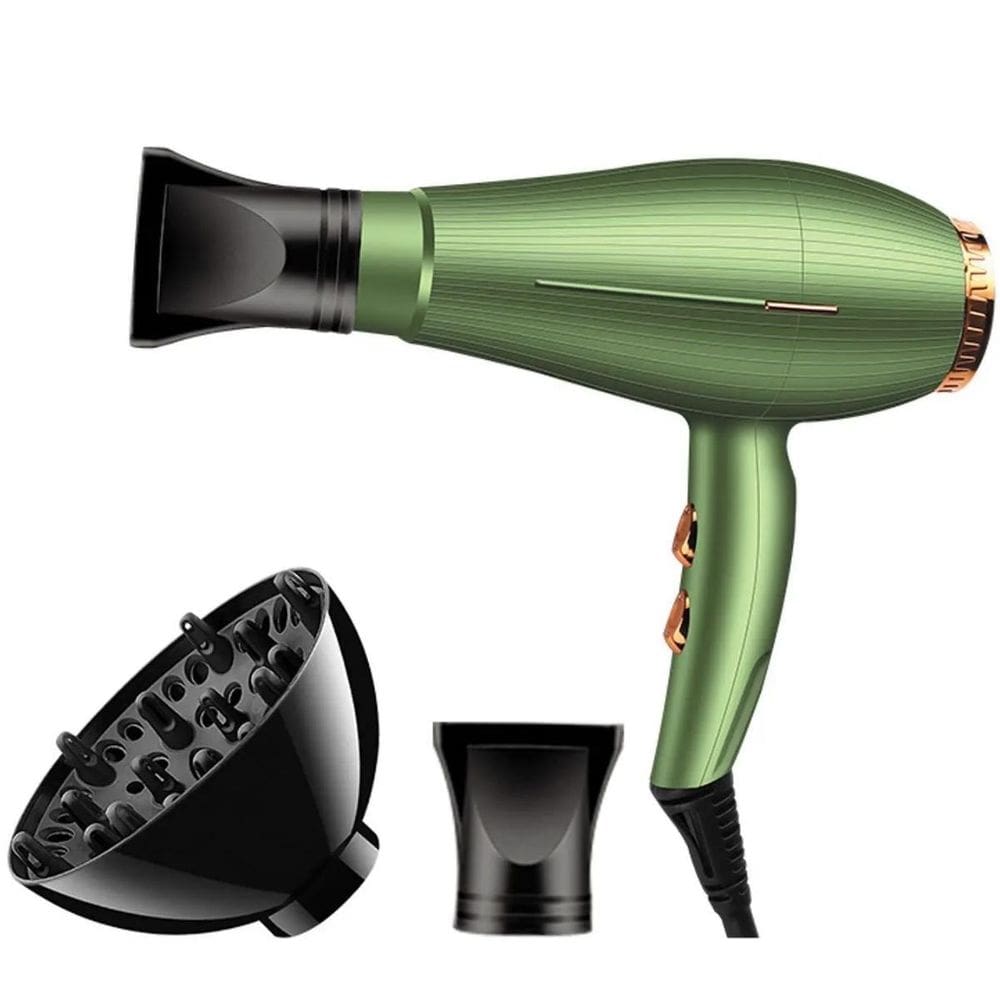 Secador De Cabelo Rosa Turbo Motor Potente Oficial