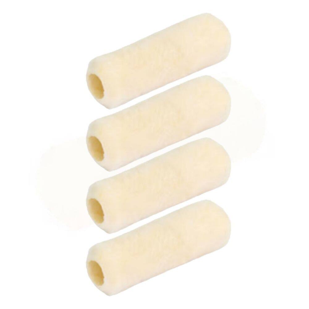 Kit 4 Rolo Pintura Econômico Lã Sintética 23cm Tigre