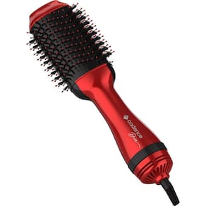Escova Secadora Alisadora Modeladora Cadence 127v 1200w Vermelha Vermelho