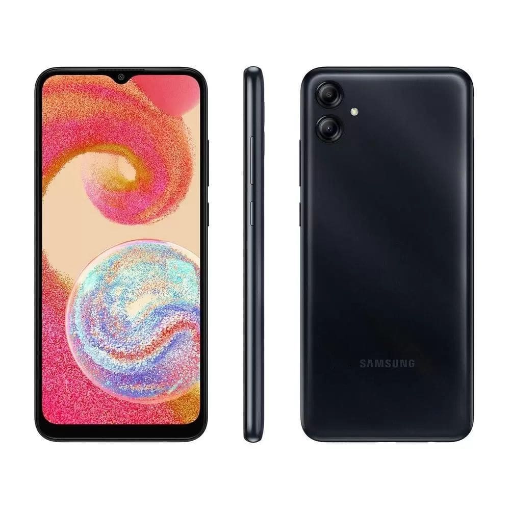 Usado: Samsung A04e 64 GB Preto - Muito Bom