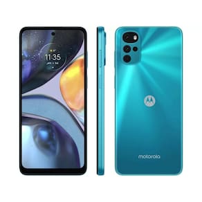 Usado: Motorola G22 128 GB Azul - Muito Bom