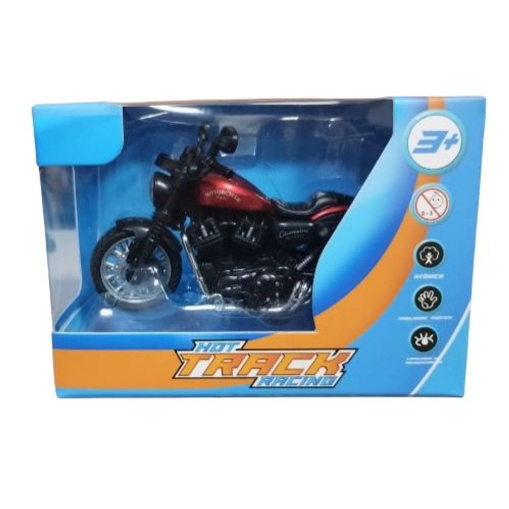 Moto - Veiculo Metal Modelo 5 Vermelha TERRACO