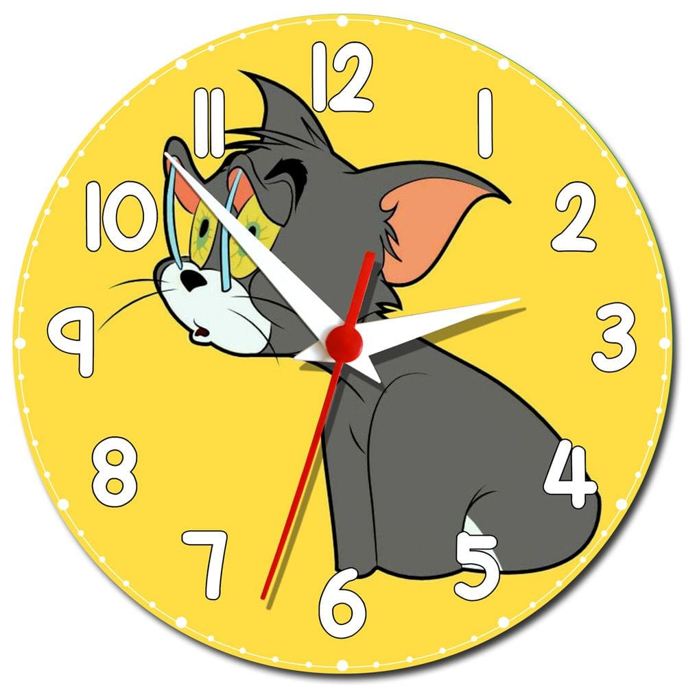 Relógio de Parede Tom & Jerry Decoração