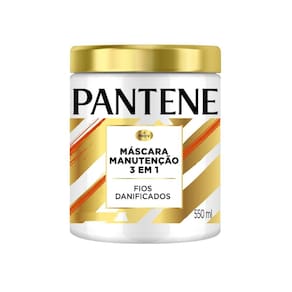 Máscara Pantene Manutenção Fios Danificados 3 em 1 550ml