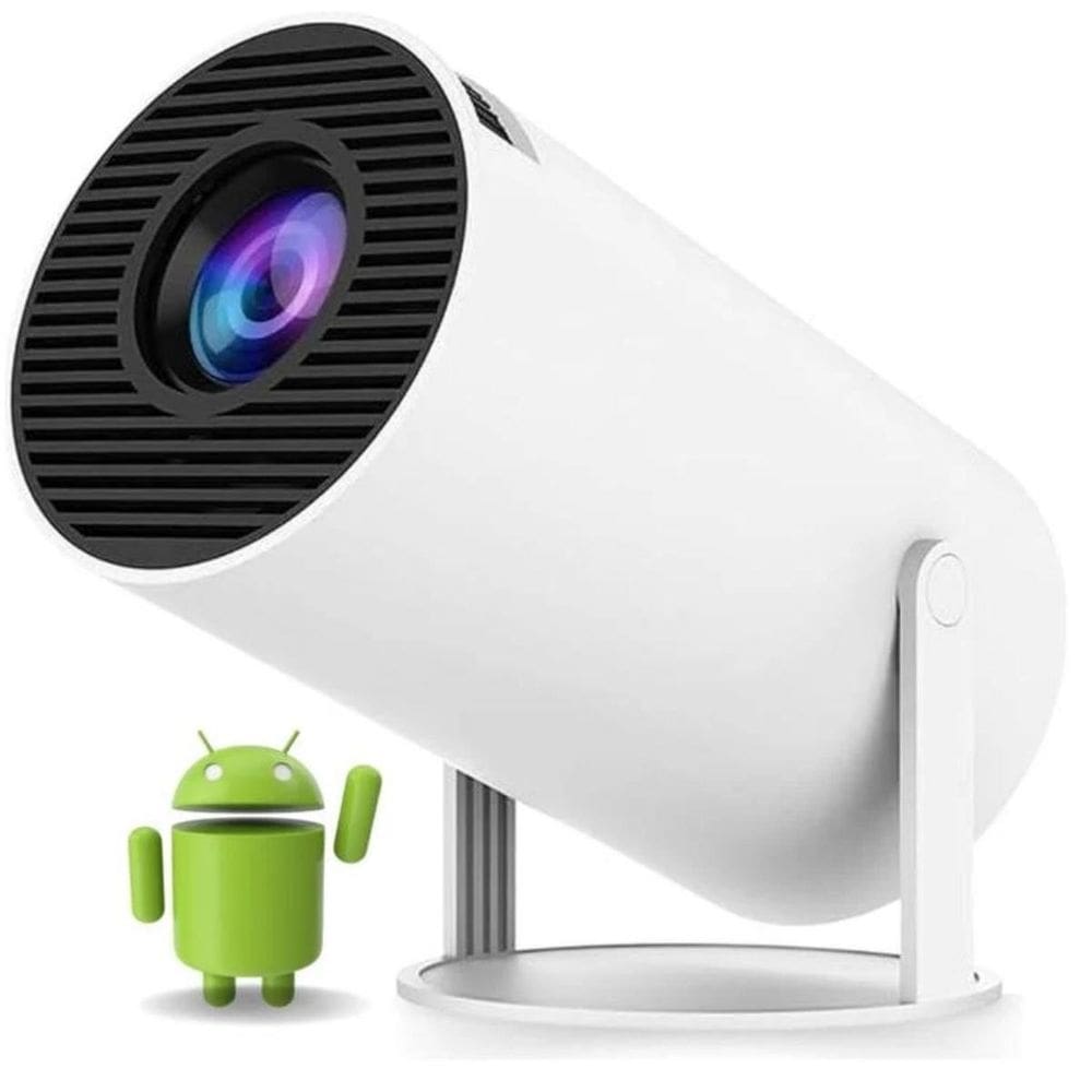 Projeção 4K Branco Wifi Android Portátil Hdmi 1080P Oficial