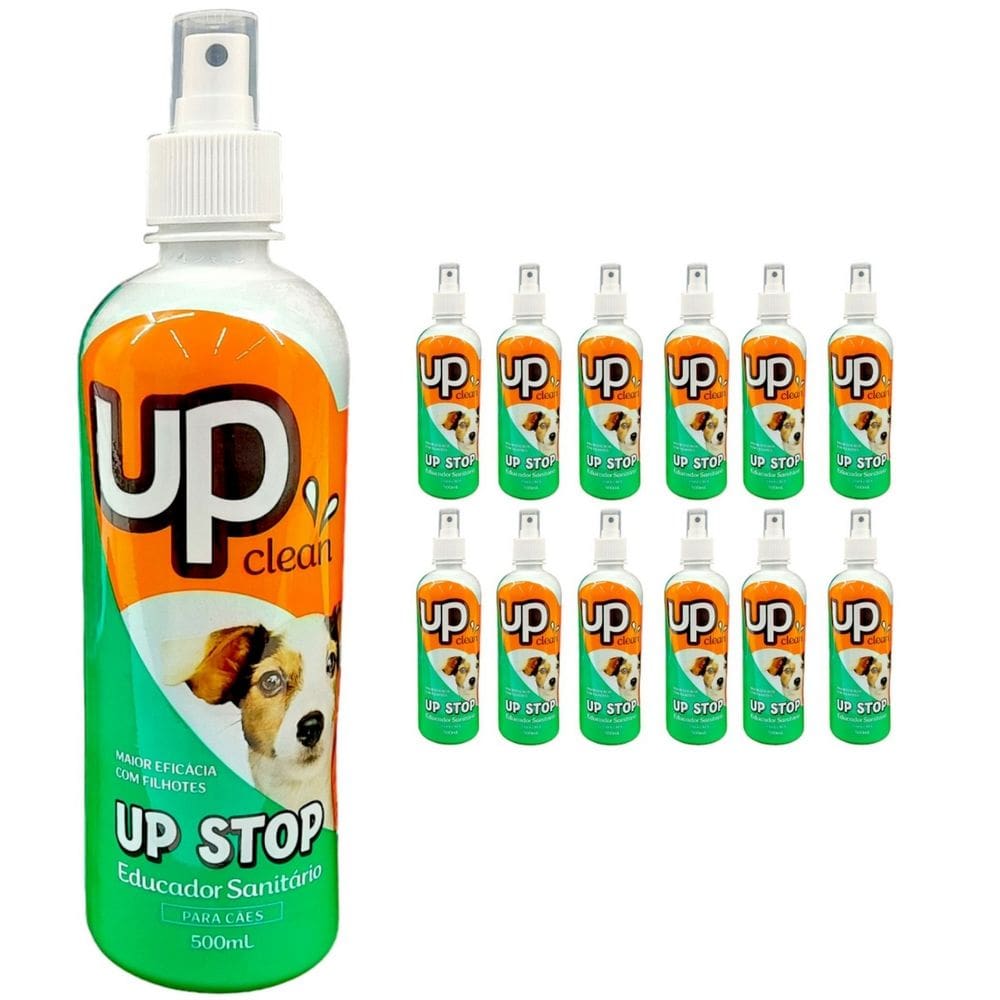 12x Educador Xixi NÃO PODE Sanitário Pet Cães Spray Limão500ml