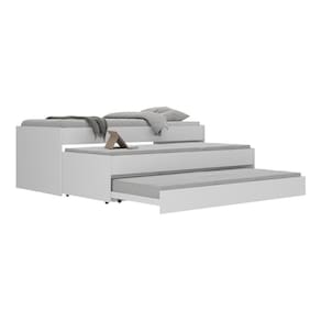 Tricama Para Colchão 88x188cm Marshmallow Multimóveis Bb0739 Branco Branco