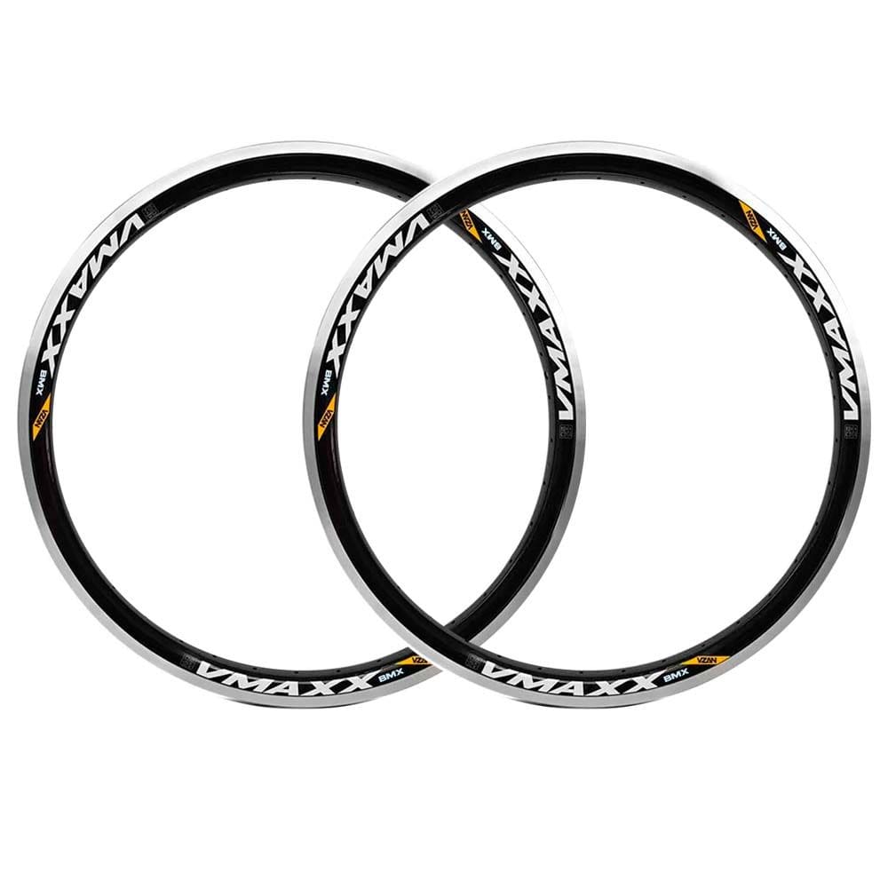 Kit 2 Aros Rodas Bicicleta 20/36 Furos V-Maxx LT BMX Freehide V-Brake Vzan