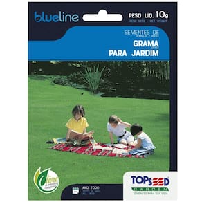 Sementes de Grama para Jardim (Folha Fina) Blueline TOPSEED
