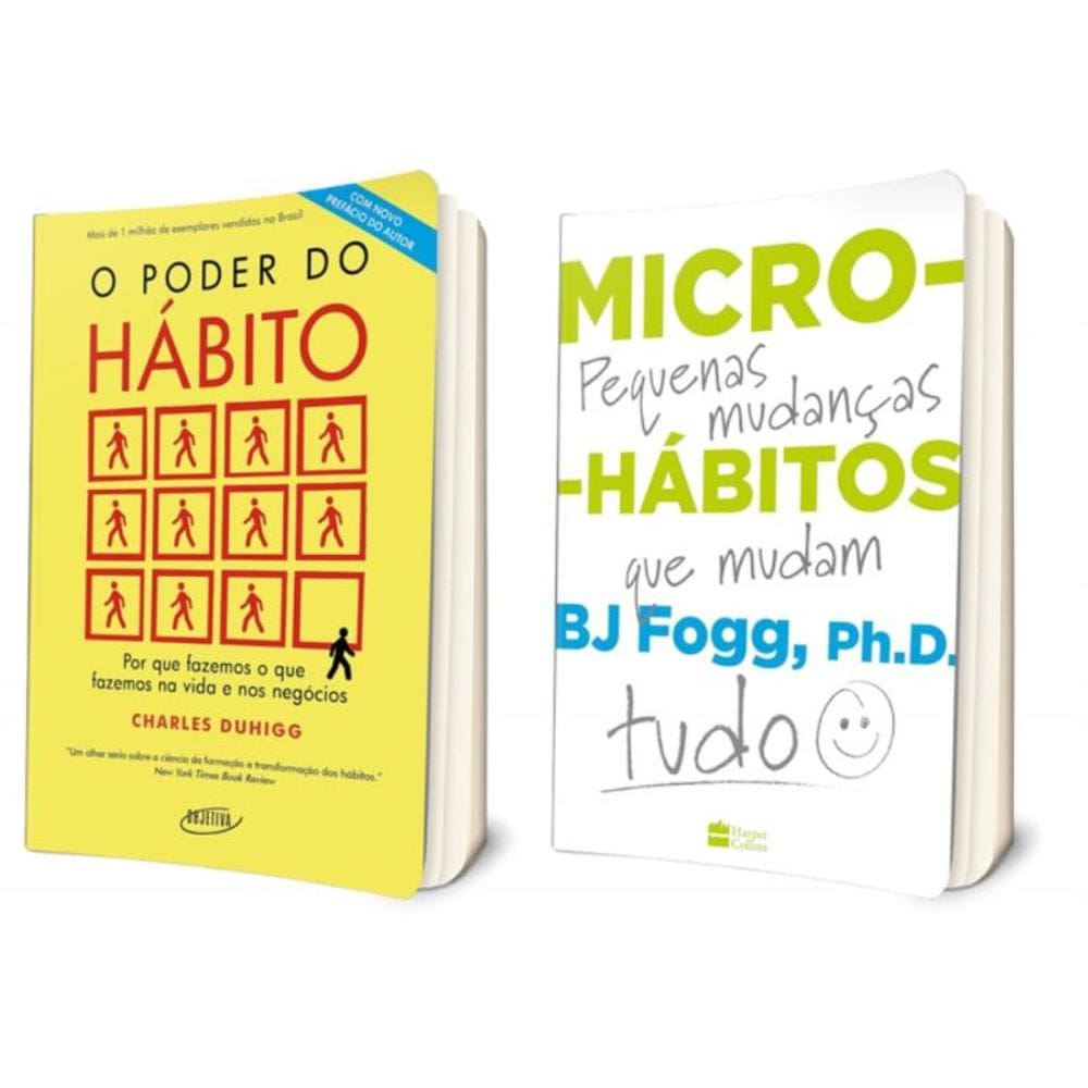 KIT O poder do hábito + Micro-hábitos