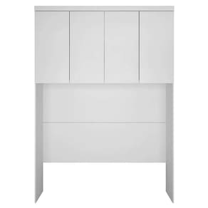 Guarda Roupa Rizon Módulo Aéreo Casal 4 Portas Novo Horizonte Cor Branco